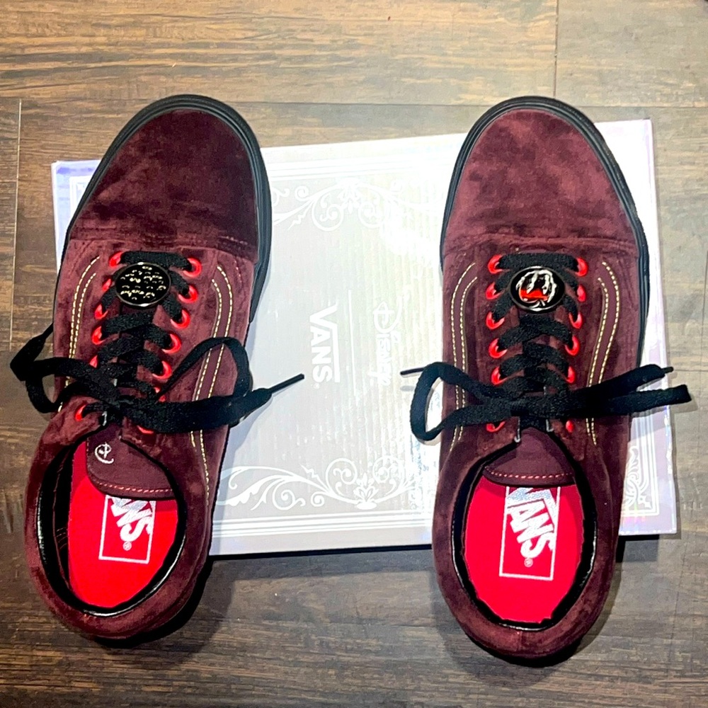 Disney 100 Poison Apple Vans - Old School Stackform